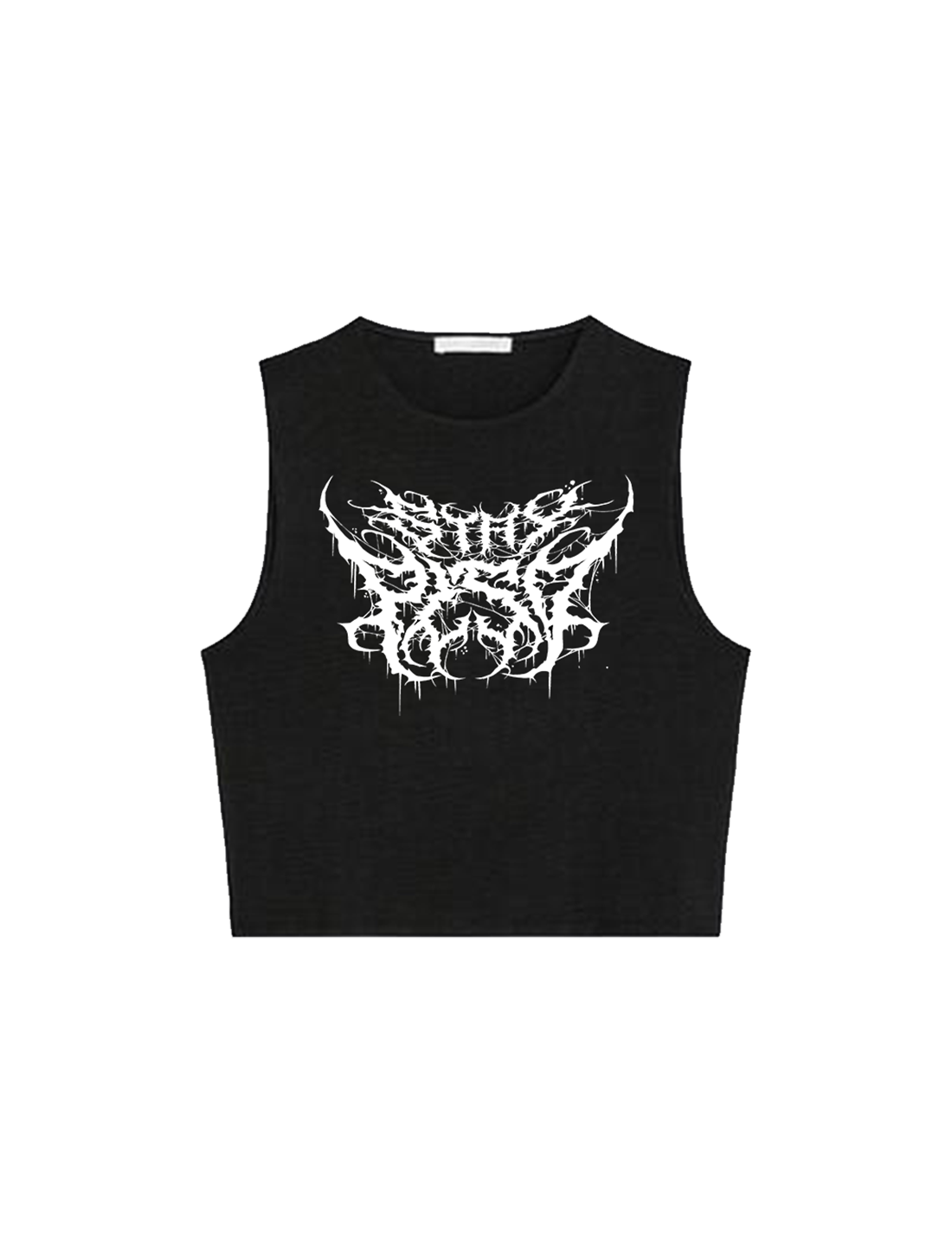 DEATHCORE CROP TANK TOP