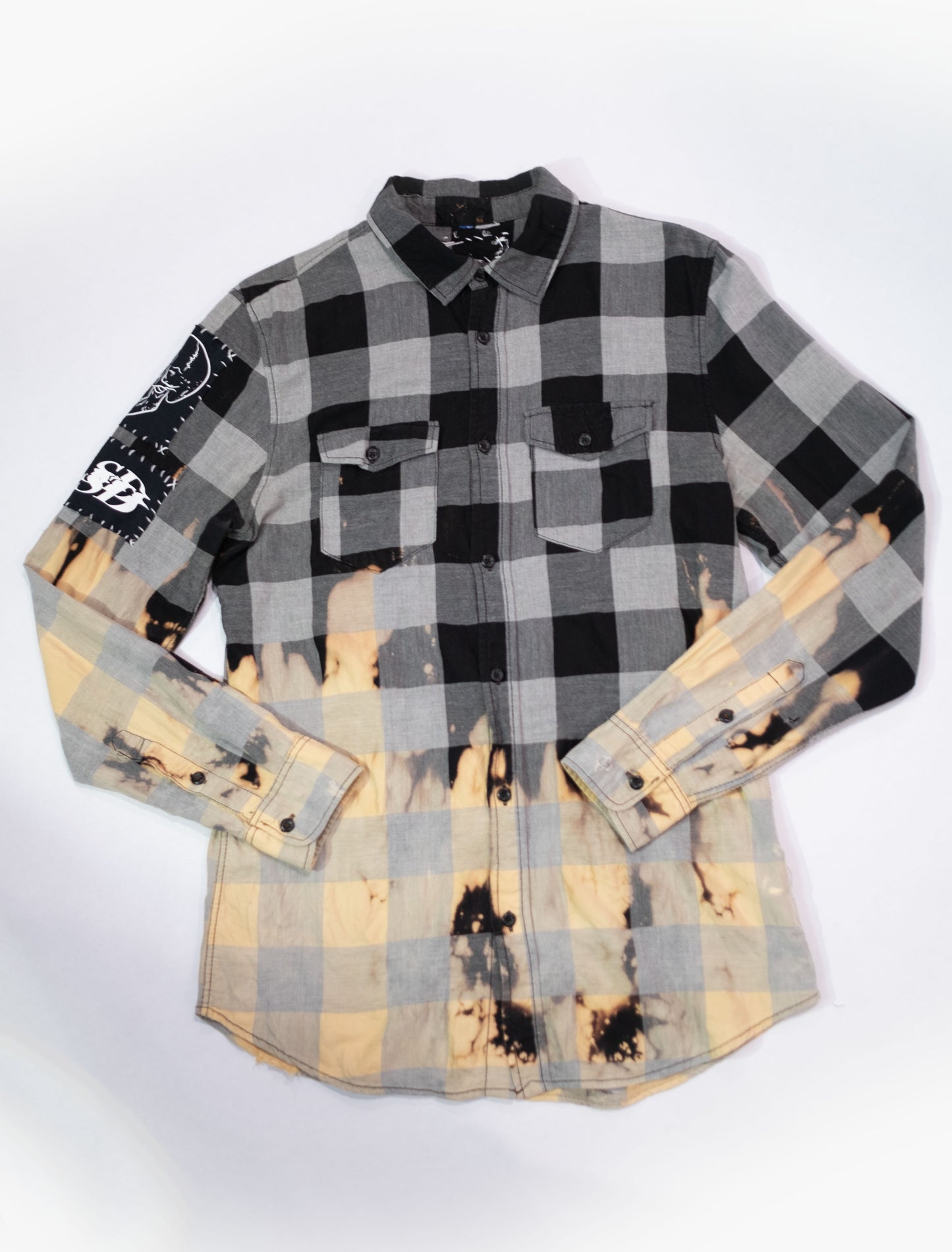 DISTRESSED PATCHWORK FLANNEL (1 OF 1)