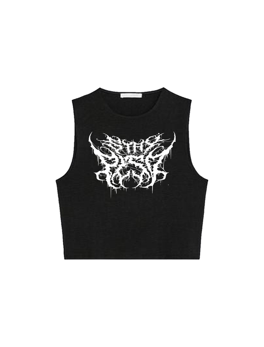 DEATHCORE CROP TANK TOP